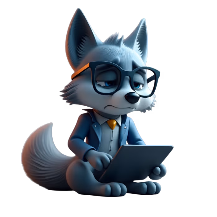 Le loup récupère des infos